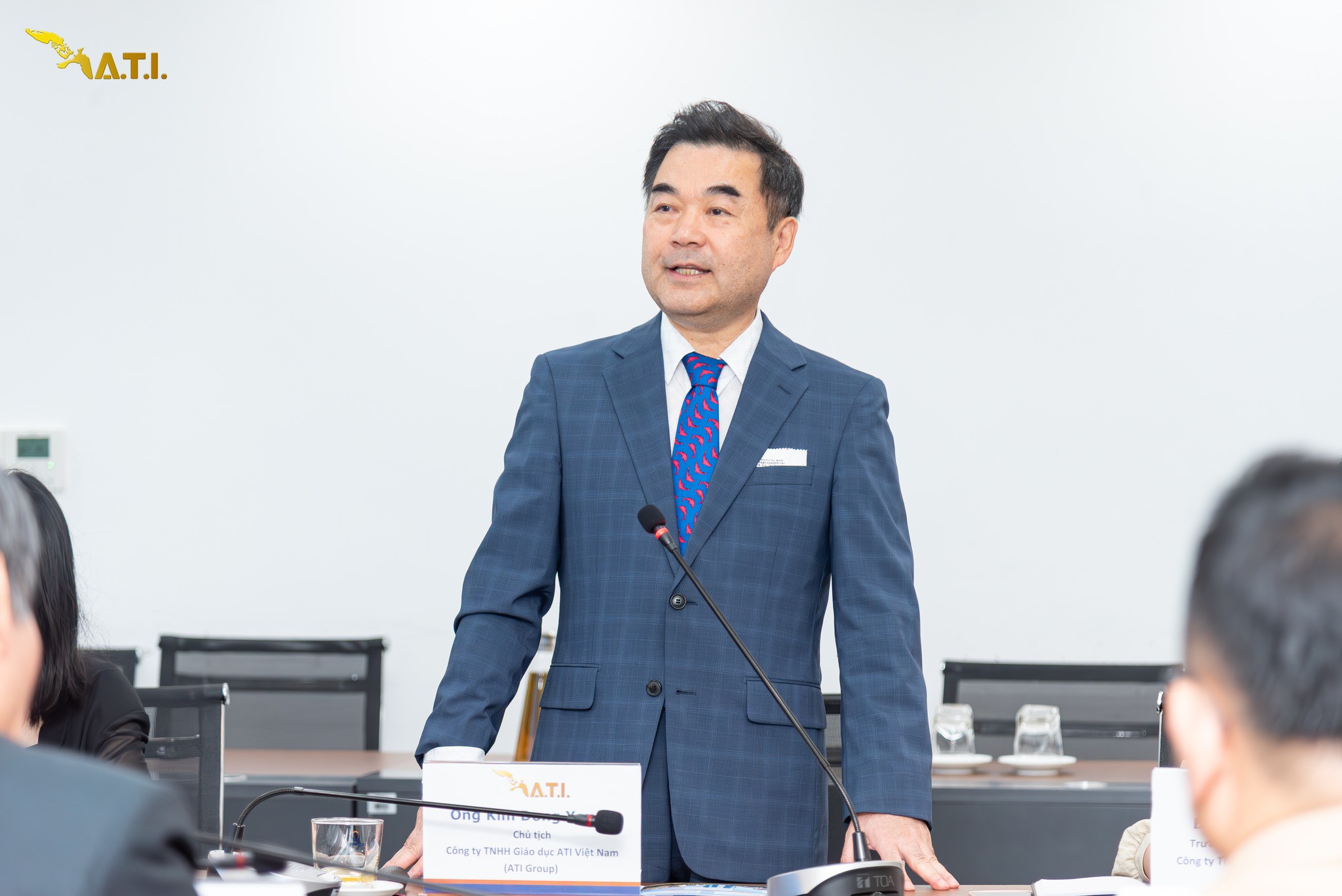 Ông Kim Dong-Young phát biểu tại sự kiện